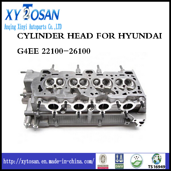 Aluminum Cylinder Head for Hyundai G4ee 1.4L (22100-26150)