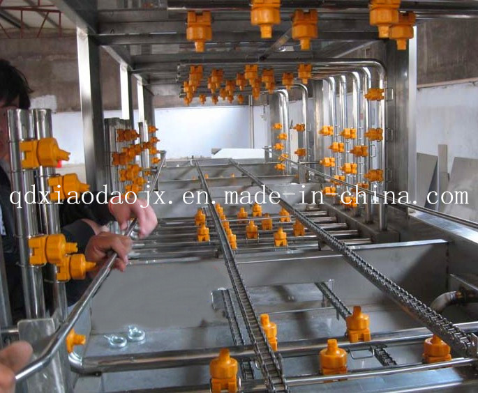 Automatic Steam Heating Plastic Crate Washing Machine