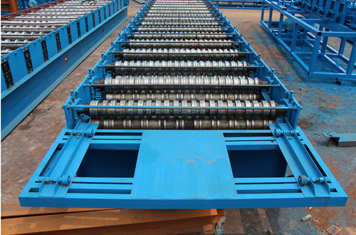 Russian Roofing Plate Roll Forming Machine