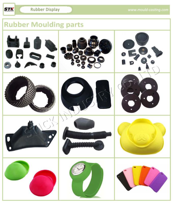 OEM Molded Rubber Parts (STK-RU-1042)