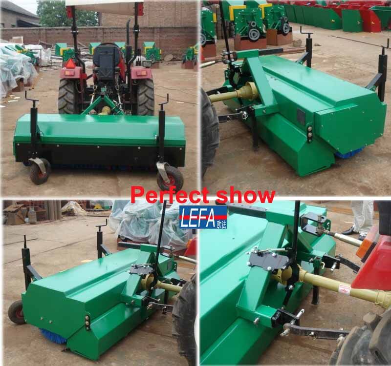 Farm Cleaning Machine 3 Point Linkage Tractor Mounted Road Sweeper