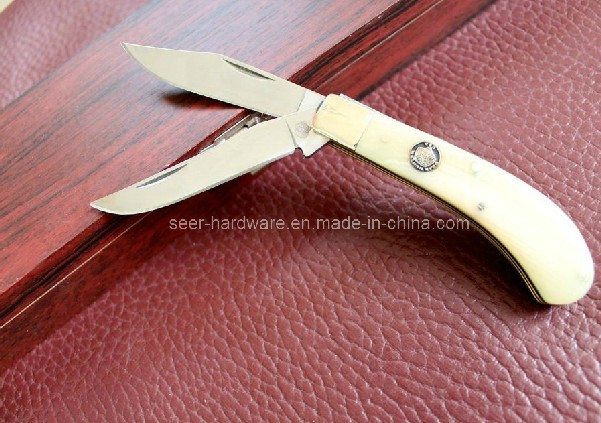 Resin Handle Double Blades Knife (SE-0503)