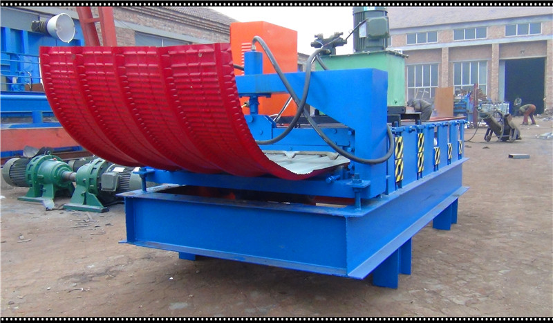 Cangzhou Dixin Curved Roofing Sheet Roll Forming Machine