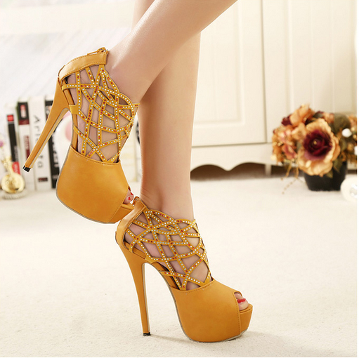 Fashion High Heel Ladies Shoes (Y 28)