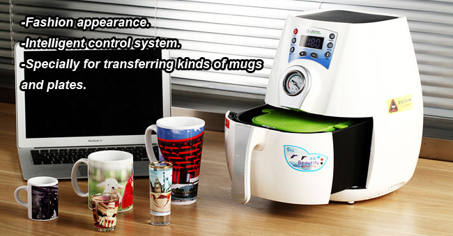 All in One Multifonction Mini 3D Vacuum Sublimation Transfer Machine