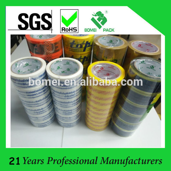 BOPP Logo Printed Adhesive Packing Tape Factory