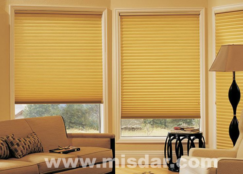 Electric Honeycomb Blinds with Wireless Remote