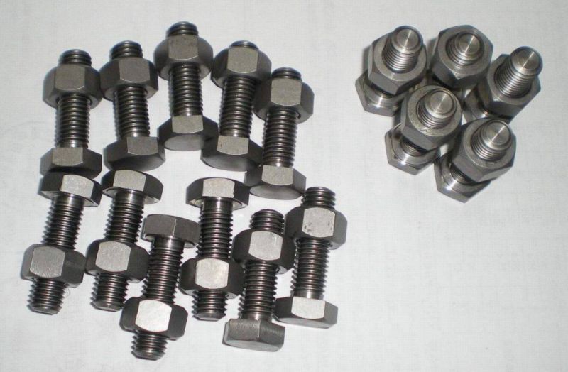 Stainless Steel/Carbon Steel Hex Bolts & Nuts Zinc Plated/HDG Hex Nuts and Bolts (DIN933 AND DIN934)