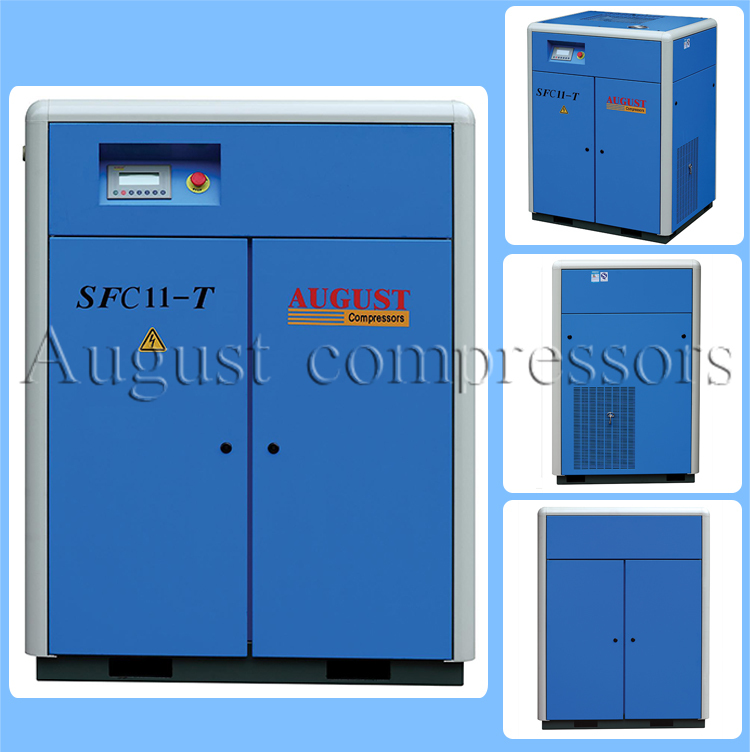 11kw/15HP Variable Frequency Screw Air Compressor