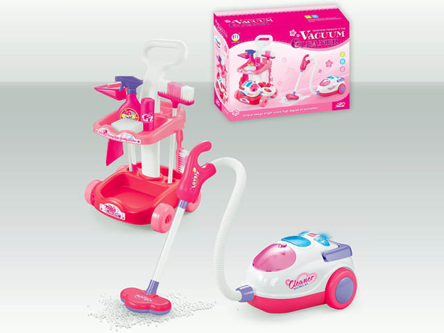 Battery Operate Toys of Children Cleaning Set