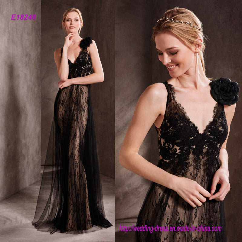 Sensual Flare Cocktail Dress in Soft Tulle with Lace Applique and Used to Create a Feminine Layered Effect