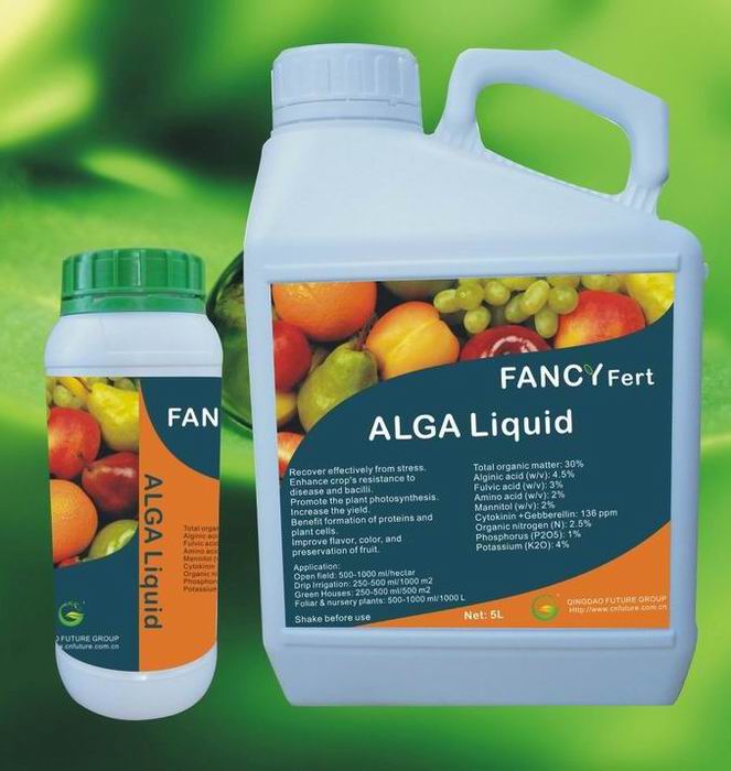 Liquid Alga Organic Fertilizer Seaweed Extract Foliar Fertilizer