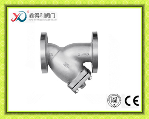 2016 China Factory Y Type Flange 150lbs Strainer