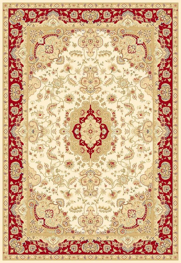 Wilton Machine Made Viscose Oriental Carpet Rug