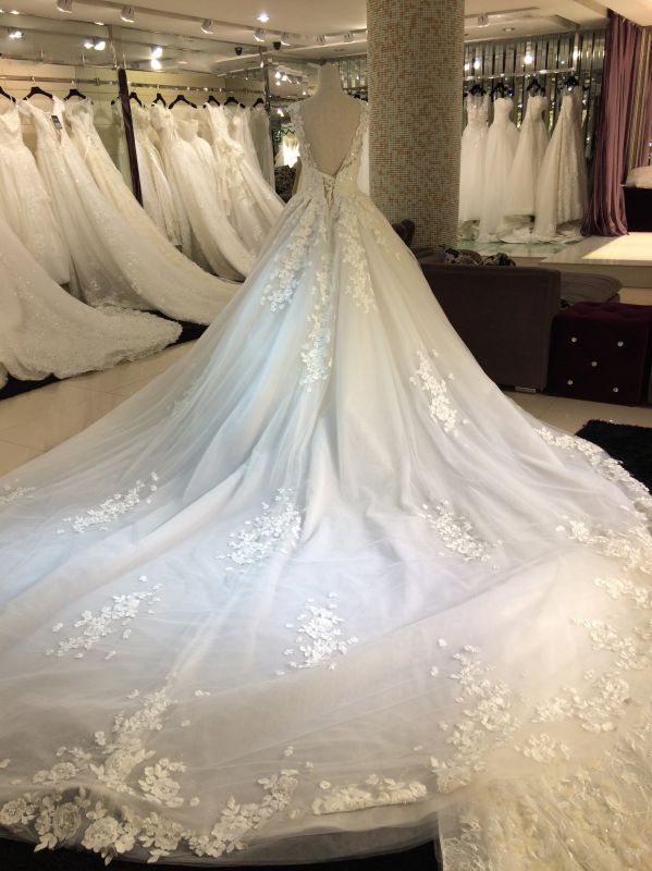 Real Photo Marriage Wedding Dress