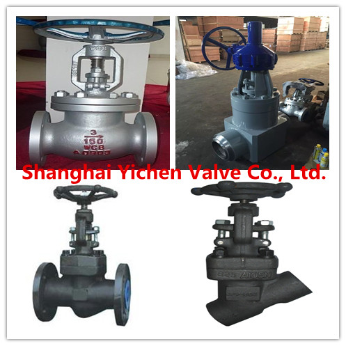 Power Station High Temperature High Pressure Self Sealing Electric Globe Valve