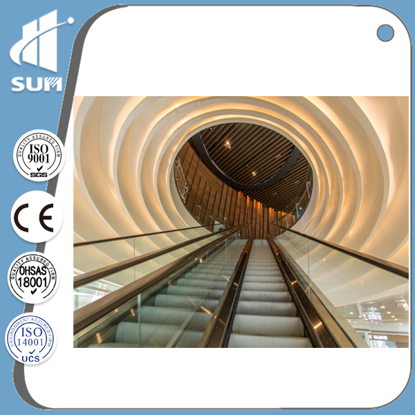 Safety Indoor Escalator of Step Width 600mm for Supermarket