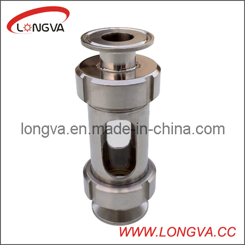 Stainless Steel Male Thread Inline Sight Glass