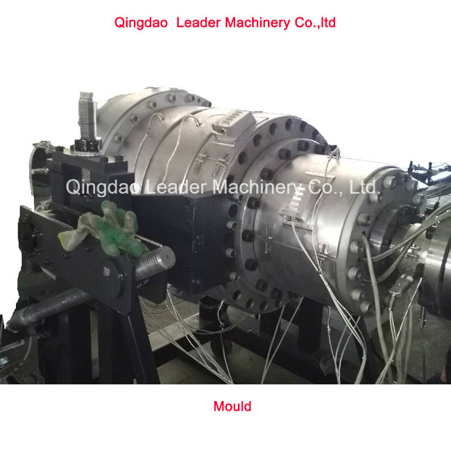 Metering Feeder Control HDPE Gas Water Pipe Extrusion Machine