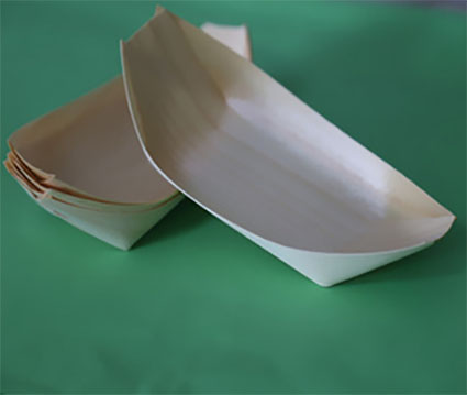 Bamboo Leaf Boat Platter Boat for Sushi