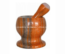 Marble Mortar and Pestle Size 11X10cm