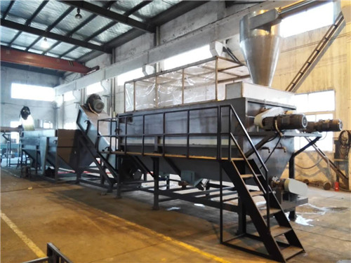 Plastic Waste Recycling Machinery for PP PE Film Washing