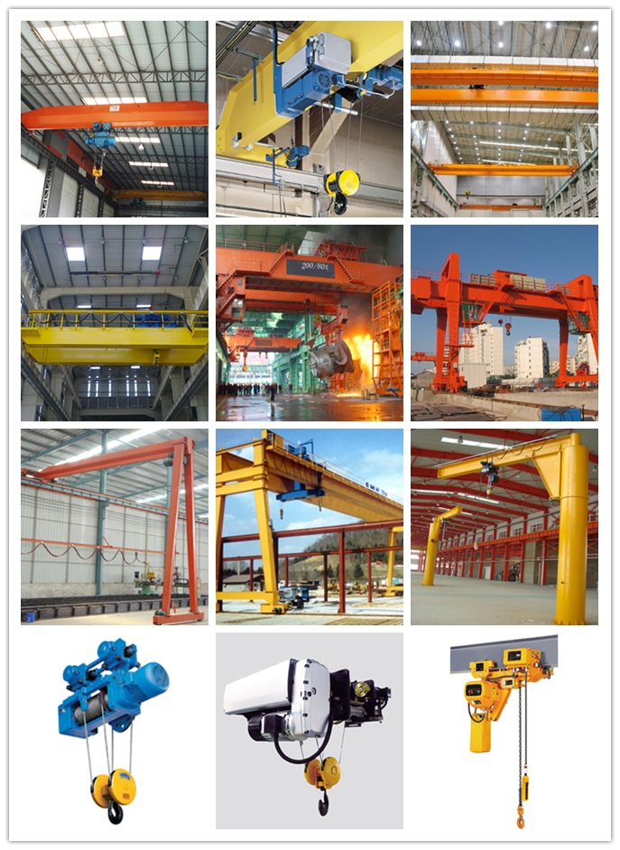 Outside Machinery Mh Type Single Girder Gantry Crane