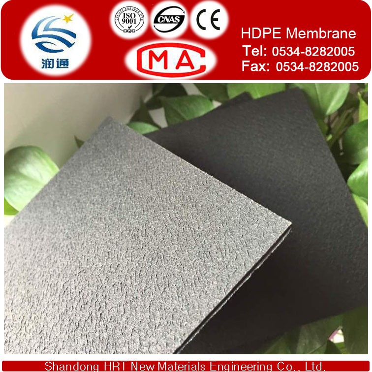 Single Rough Surface HDPE Geomembrane with Cheap Price