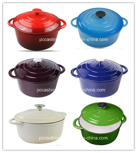 2.5L Cast Iron Casserole Stock Pot Manufacturer From China