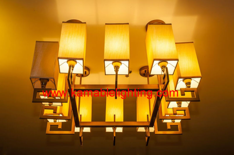 Hotel Bedroom Brass Chandelier Project Light (Ka232)