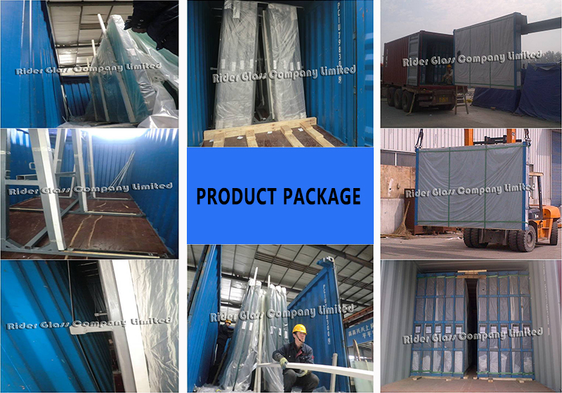 6.38-42.3mm Clear Colored High Quality Laminated Glass