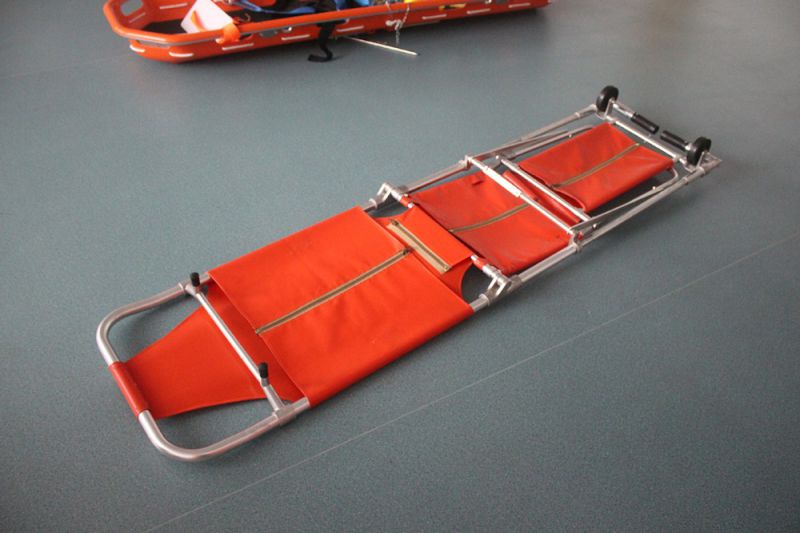 Aluminium Alloy Stair Folding Stretcher (CE/FDA/ISO)