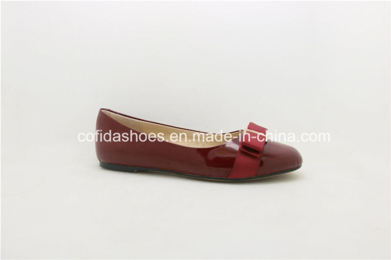 Latest Comfort Europe Ballerina Pumps Leather Lady Shoe