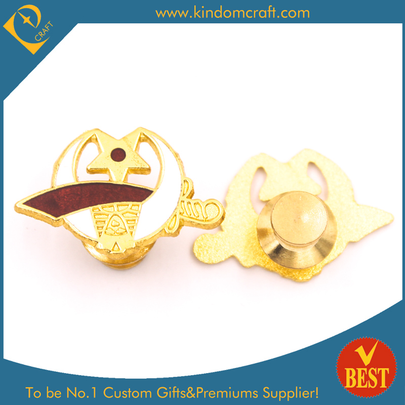 National Emblem Police Badge with Gold Plating From China