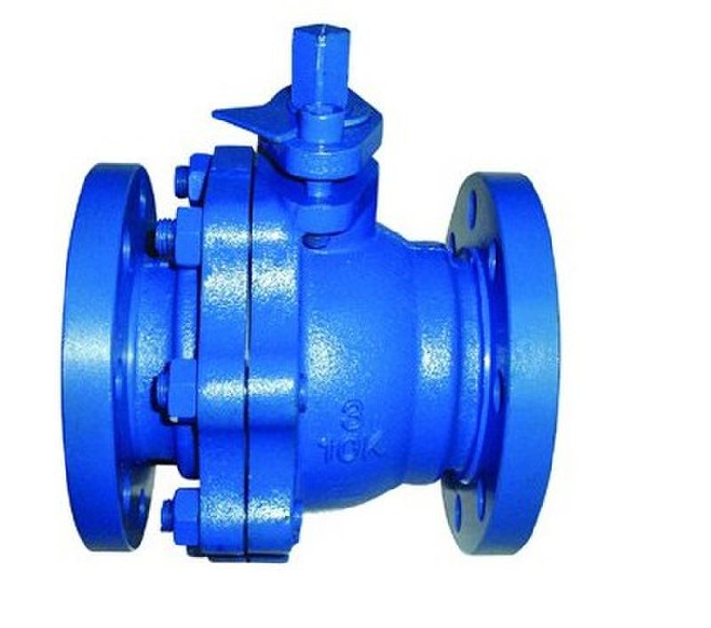 Copxy Coating Cast Iron Wras Ball Valve