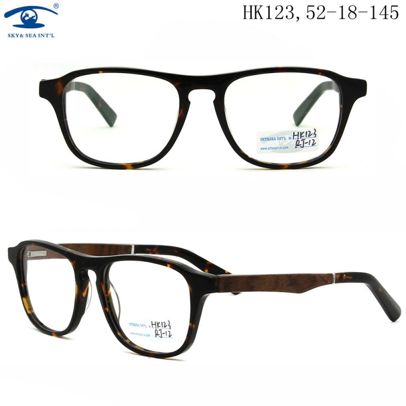 Fashion High Quality Wood Eyewear (HK123)