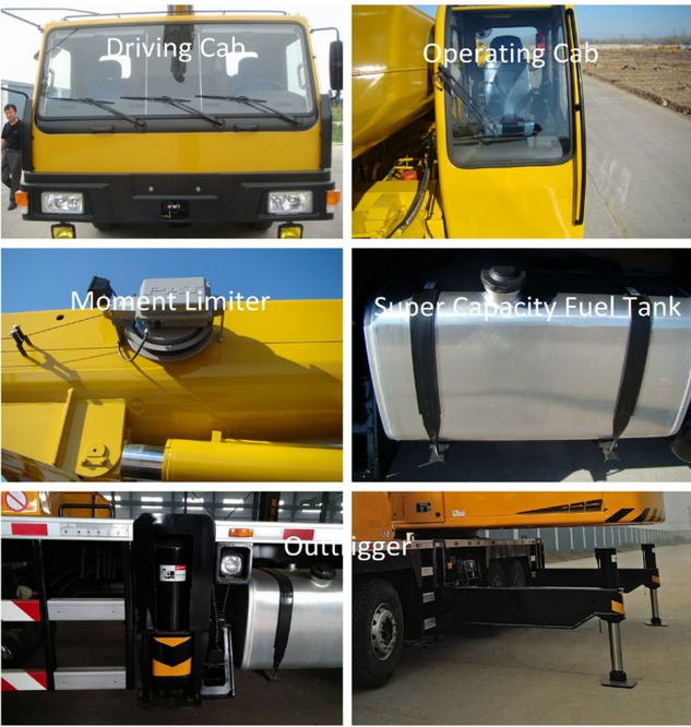 30 Ton China Famous Truck Crane