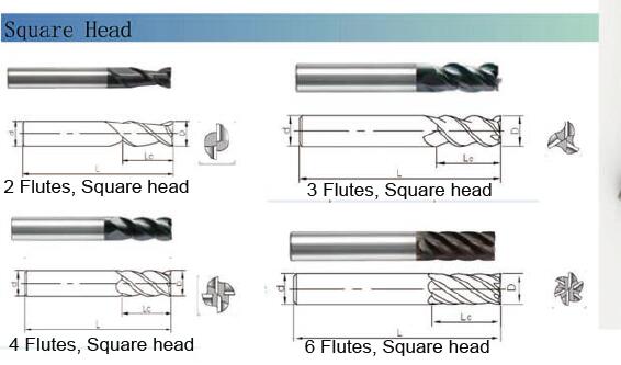 Finish Mould and Die Machining Solid Carbide Endmill