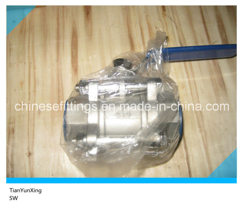 Handle Lever Ss316 Sw Stainless Steel Socket Weld Ball Valve