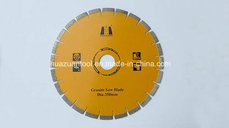 Huazuan 14 Inch Flush Cutting Blade Granite Diamond Saw Blade for Sale