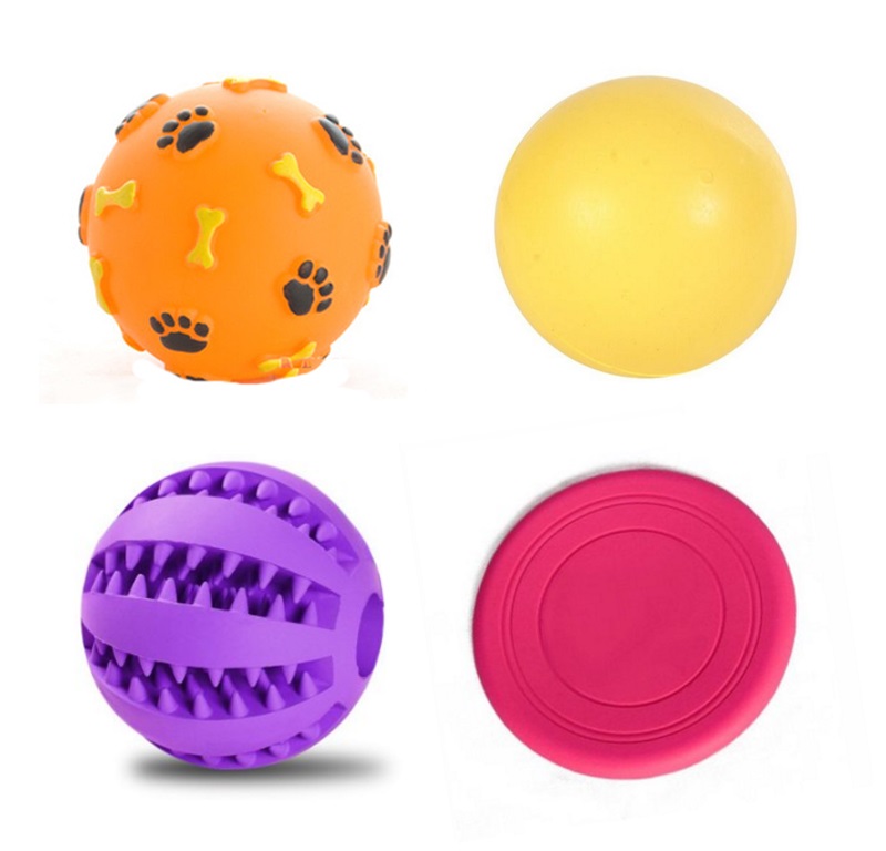 Rubber Material Cat Toy Balls