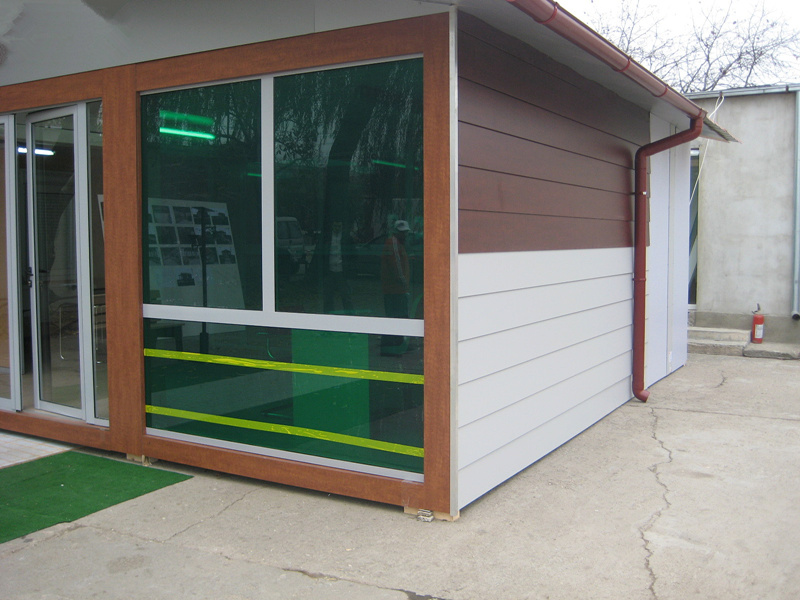 Post Office Container/Prefab Bank Office/Ticket Selling Center (shs-fp-commercial006)