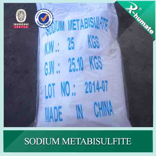 Factory Supply Food Grade Sodium Metabisulfite / Sodium Metabisulphite / Smbs (Na2S2O5) 7681-57-4