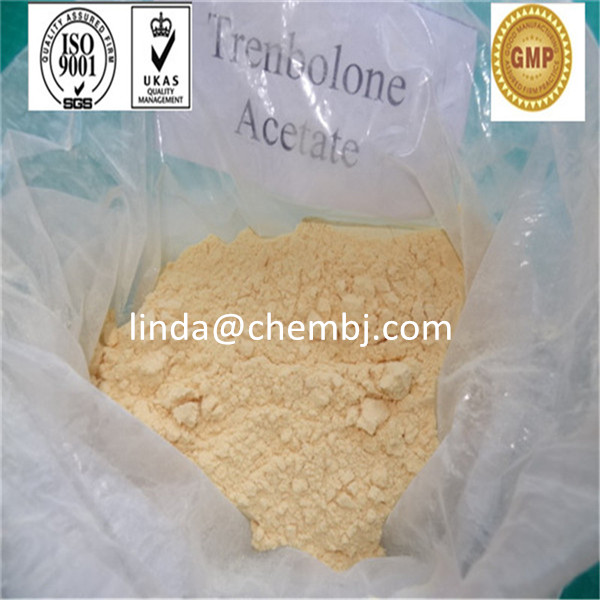 Pharmaceutical Grade Raw Steroid Powder Trenbolone Acetate with High Clearance