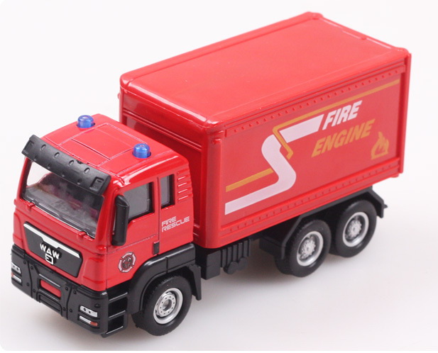 Free Wheel Alloy Truck Kids Toy Die-Cast Car 1: 55 (H10369001)