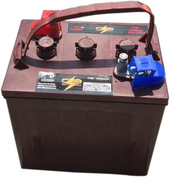 Cbb Wholesale 6V 225ah T105 Deep Cycle Battery for Golf Cart