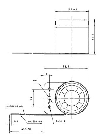 Fbps5556 Security Siren Alarm Siren Strobe Siren (FBELE)