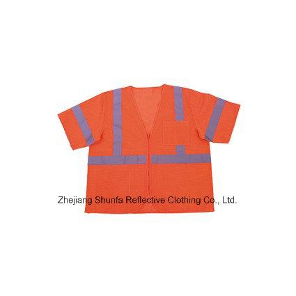 High Visibility Reflective Safety Workwear Vest