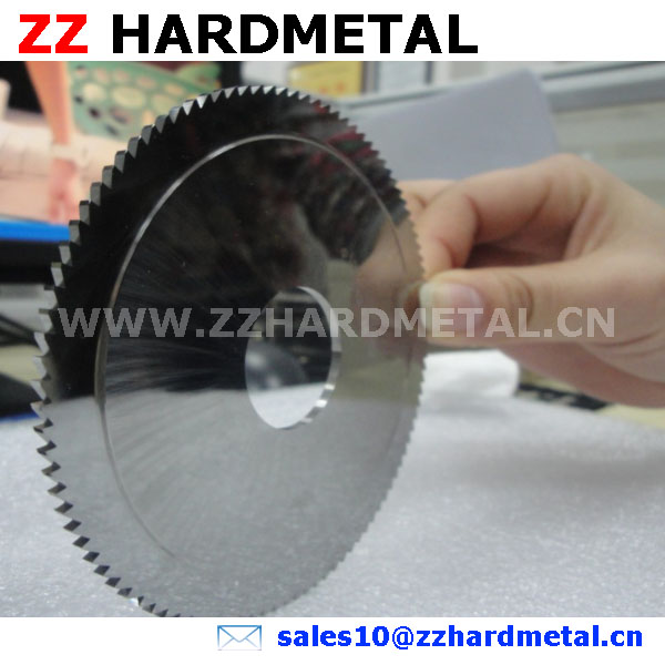 Sharp Hard Alloy PVC Electronic Circuit Board Cutting Slitting Blade