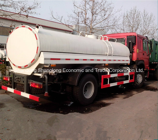 HOWO 4X2 10000L Water Tank Truck 10cbm Tanker Truck